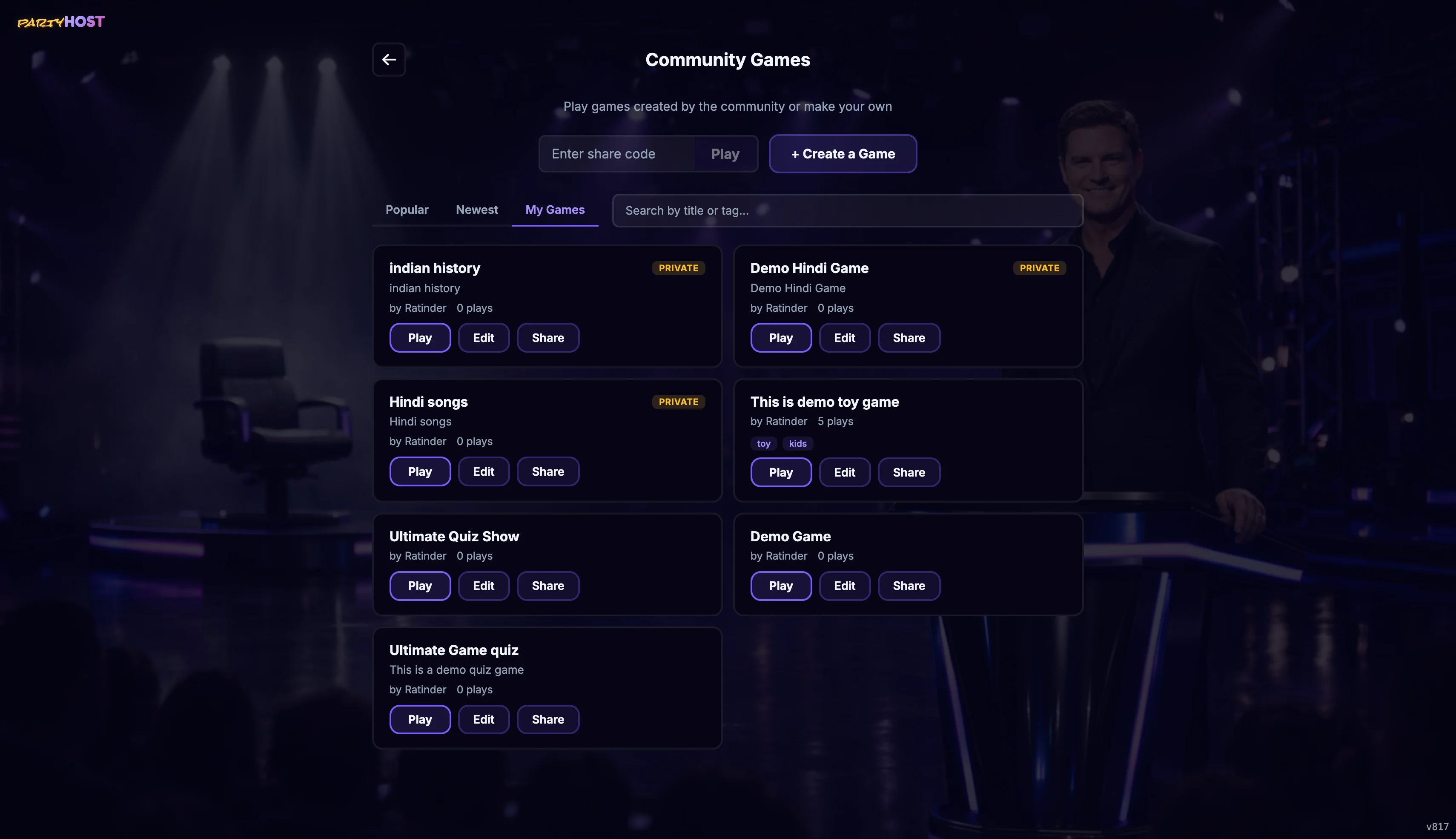 PartyHost screenshot 9