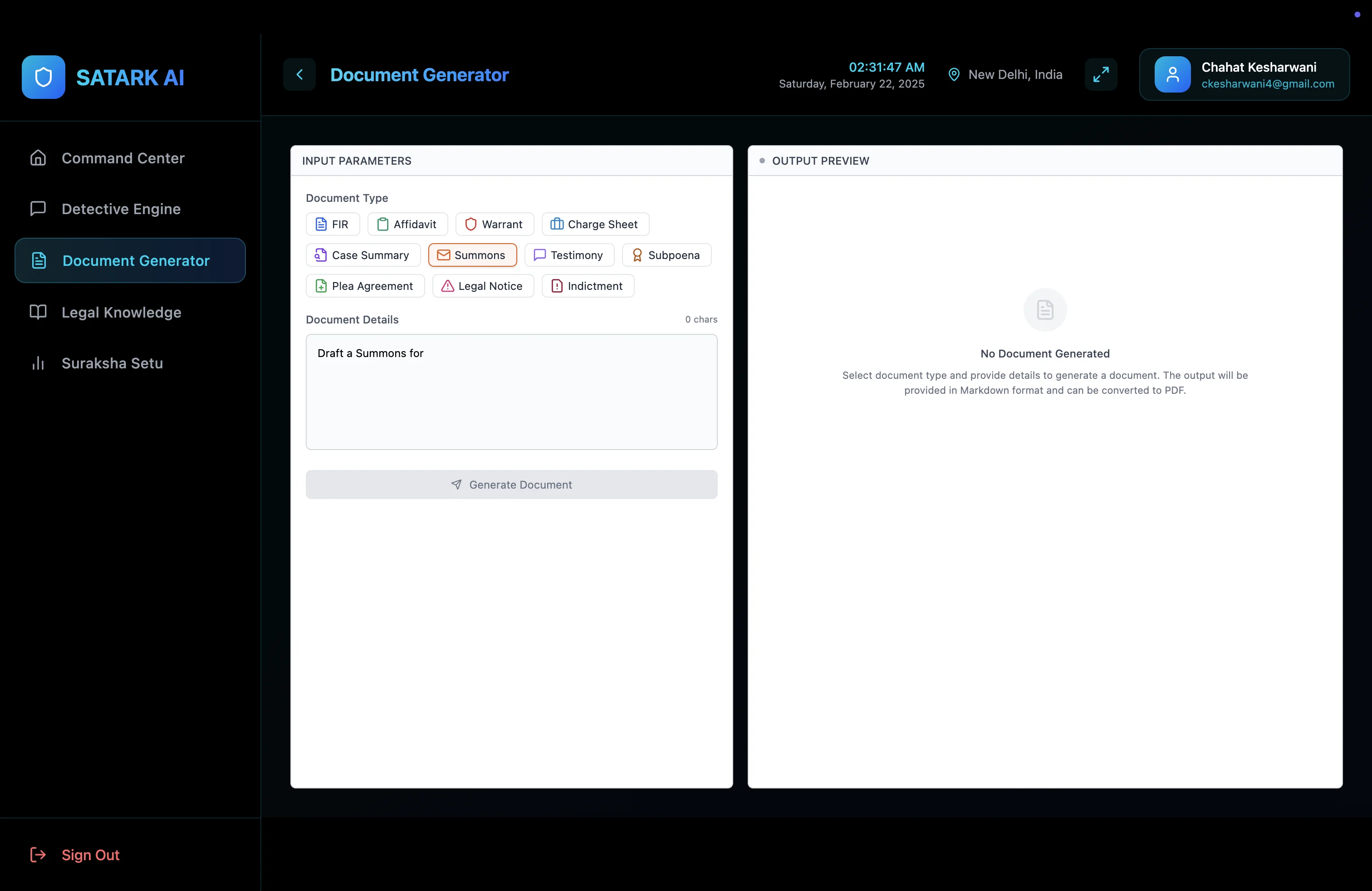 Satark.ai screenshot 3