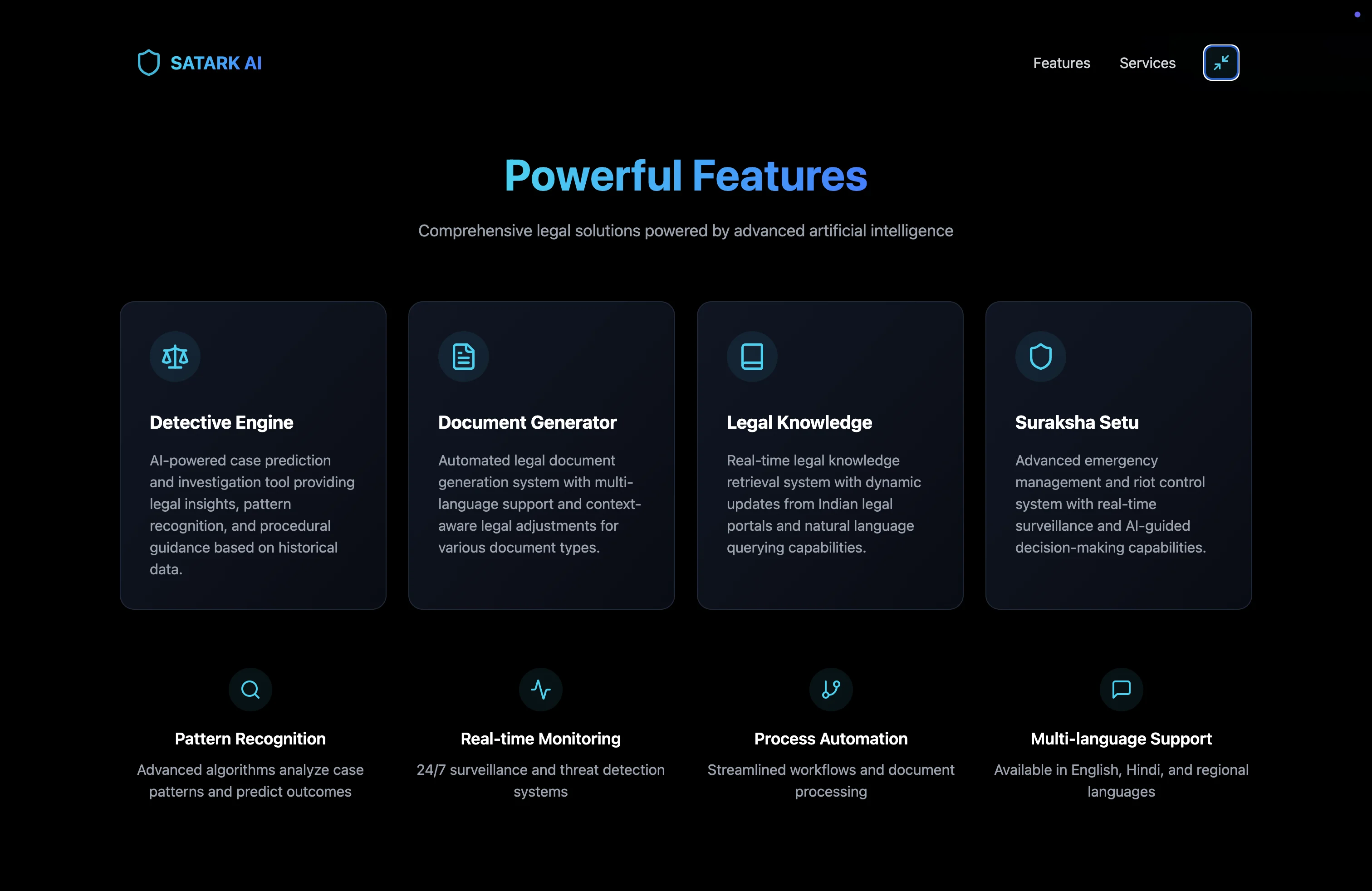 Satark.ai screenshot 1