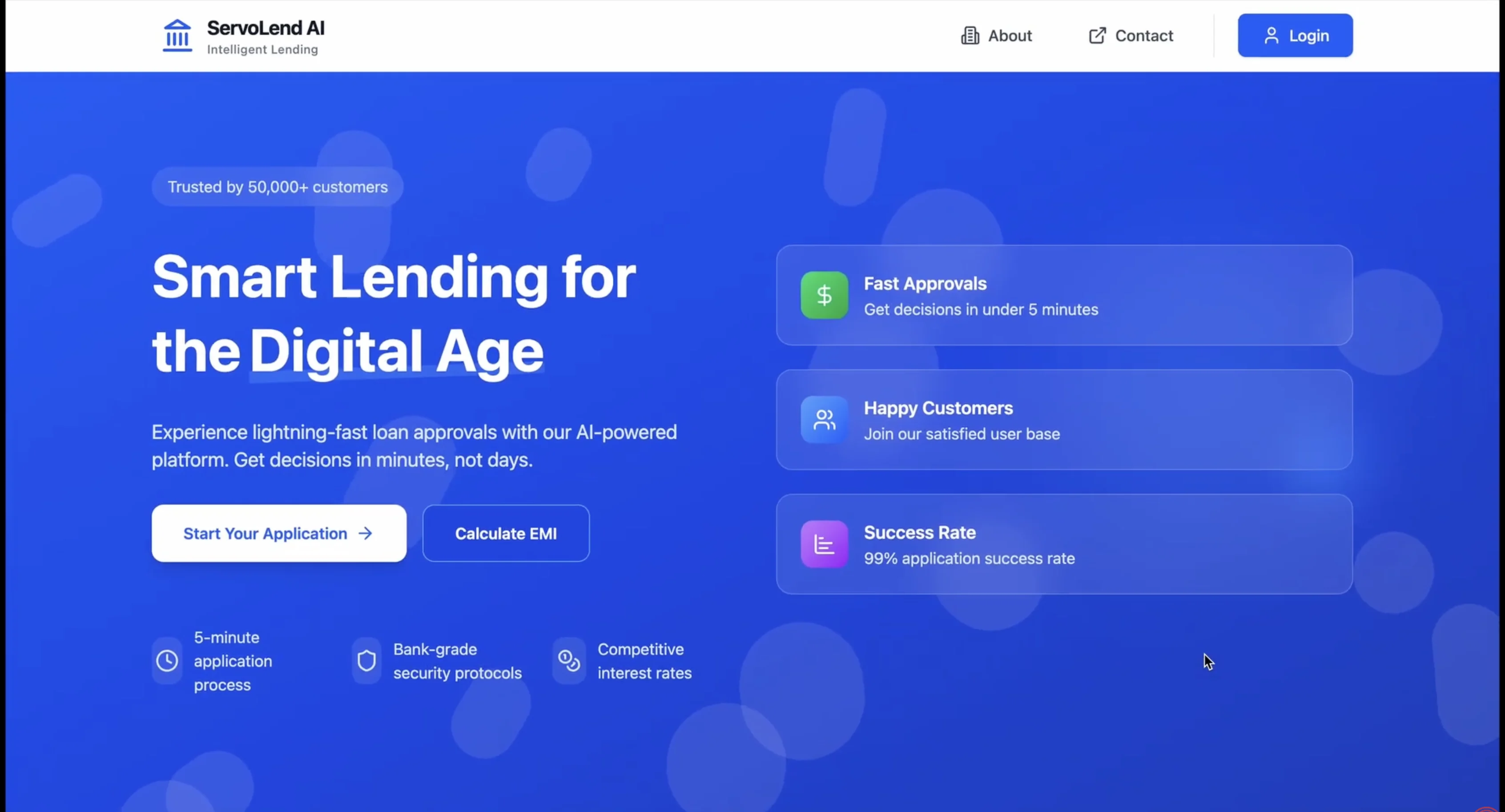 ServoLend screenshot 1